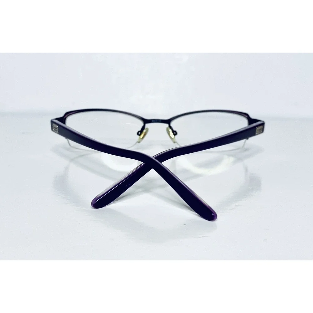 Kate Spade Cat Eye Purple Metal Frame w Lilac Temples Glasses 48 19 135